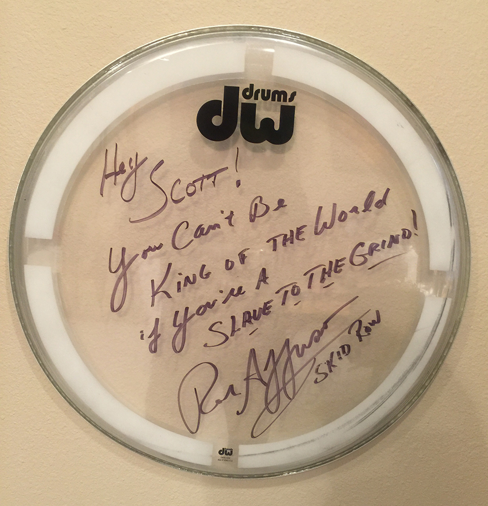 Rob Affuso Drum Head