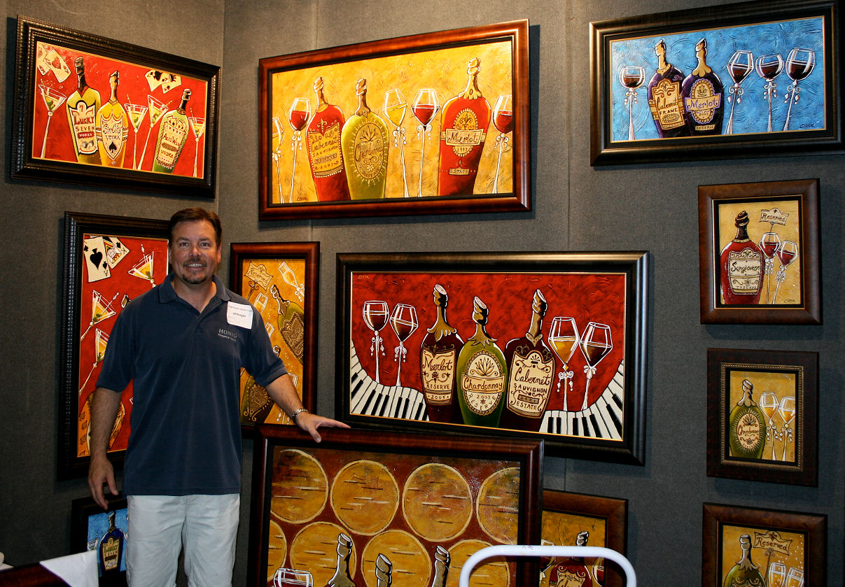 Scott at Vegas Art Expo